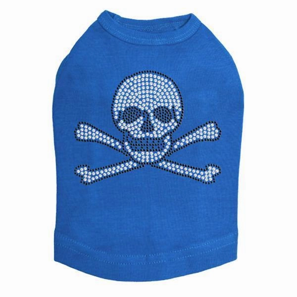 Skull Rhinestone Dog Tank