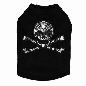 Skull Rhinestone Dog Tank