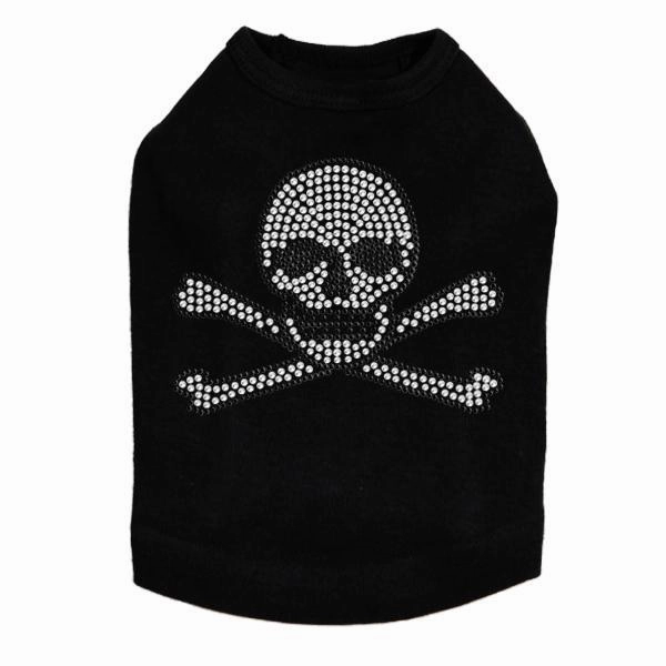 Skull Rhinestone Dog Tank