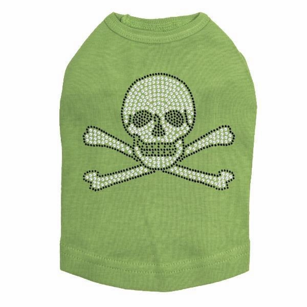 Skull Rhinestone Dog Tank