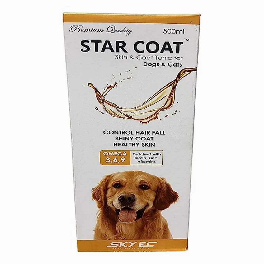 Skyec Star Coat Omega 3   6 Syrup for Dogs and Cats