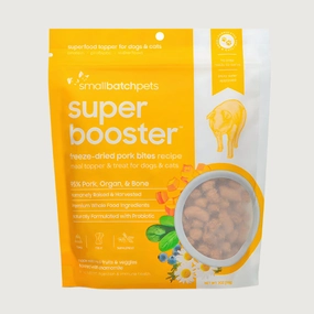 SMALLBATCH Super Booster Pork Bites Treat for Dogs and Cats