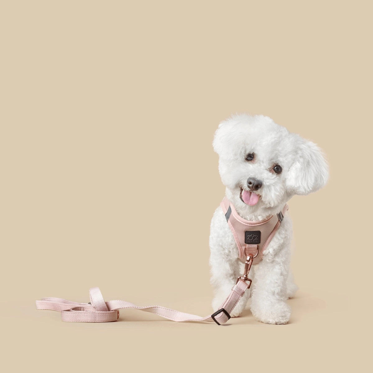 SoHo Dog Harness Blush Pink