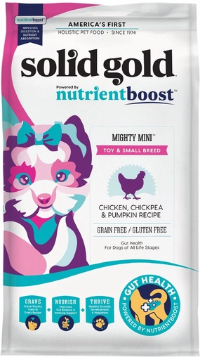 Solid Gold NutrientBoost Mighty Mini Chicken Recipe Dry Dog Food