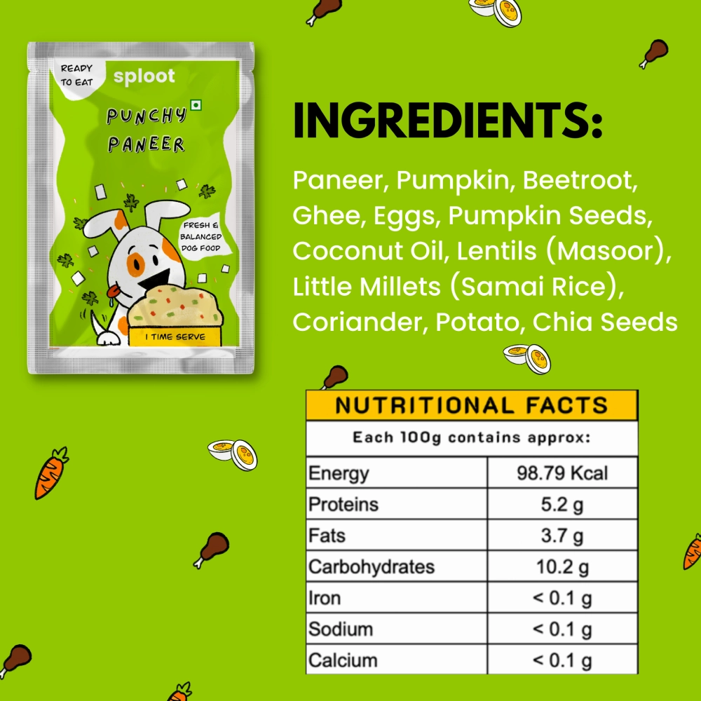Sploot Meals Mix Recipe Dog Wet Food