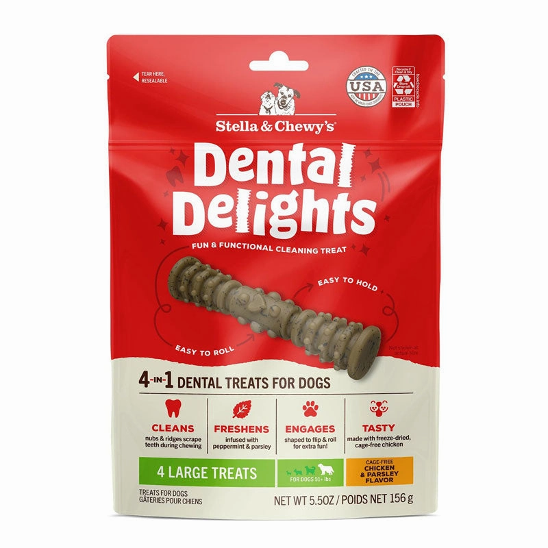 STELLA & CHEWY'S Dental Delights Dental Treats for Dogs