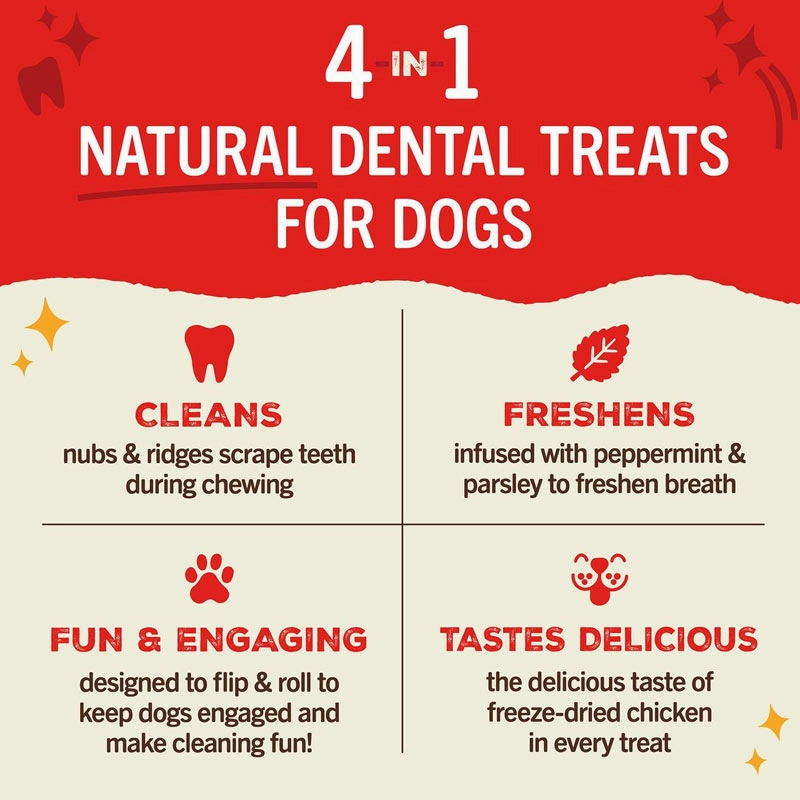 STELLA & CHEWY'S Dental Delights Dental Treats for Dogs