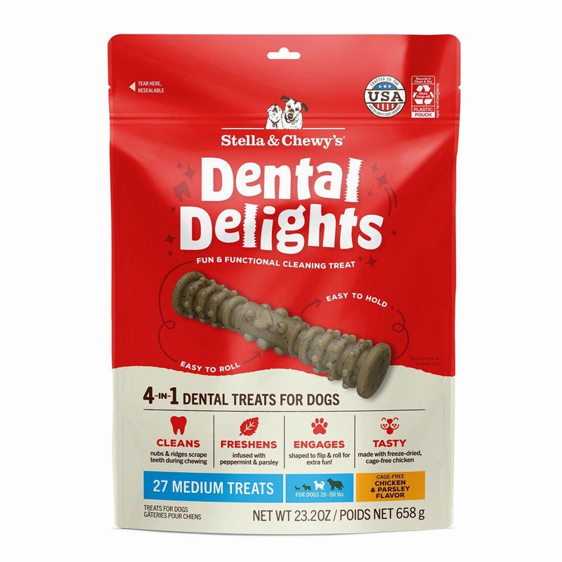 STELLA & CHEWY'S Dental Delights Dental Treats for Dogs
