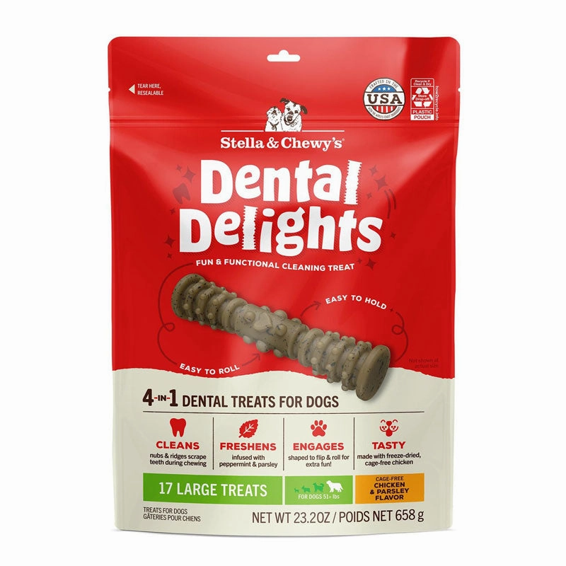 STELLA & CHEWY'S Dental Delights Dental Treats for Dogs