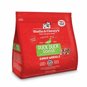 STELLA & CHEWY'S Frozen Raw Duck Duck Goose Dinner Morsels for Dogs