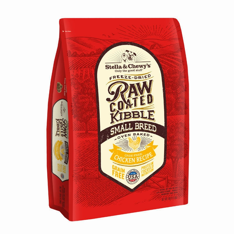 STELLA & CHEWY'S Raw Coated Grain-Free Small Breed Kibble for Dogs
