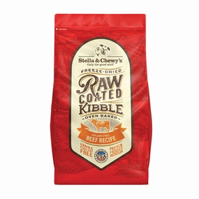 STELLA & CHEWY'S Raw Coated Kibble Grain-Free Beef Recipe for Dogs