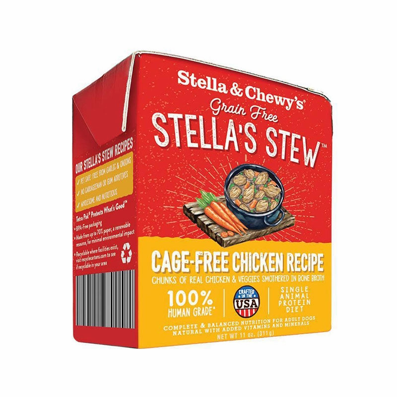 STELLA & CHEWY'S Stella's Stew Cage-Free Chicken Recipe for Dogs