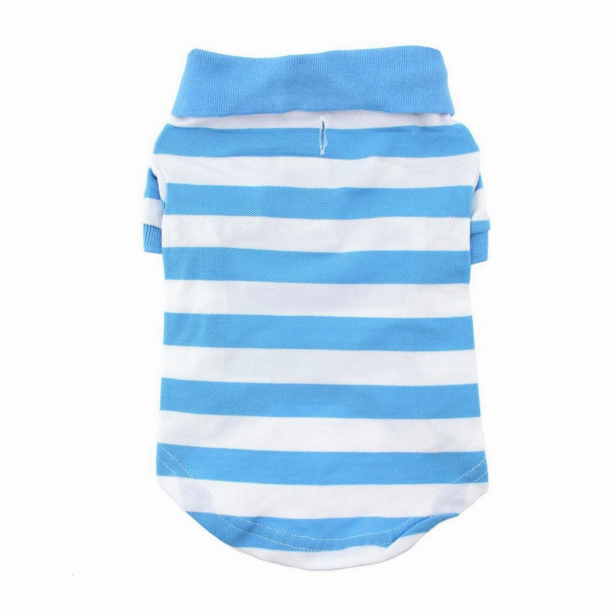 Striped Dog Polo Blue Niagra/White Medium