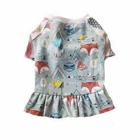 Summer Camp Raglan Sleeve Dog Dress