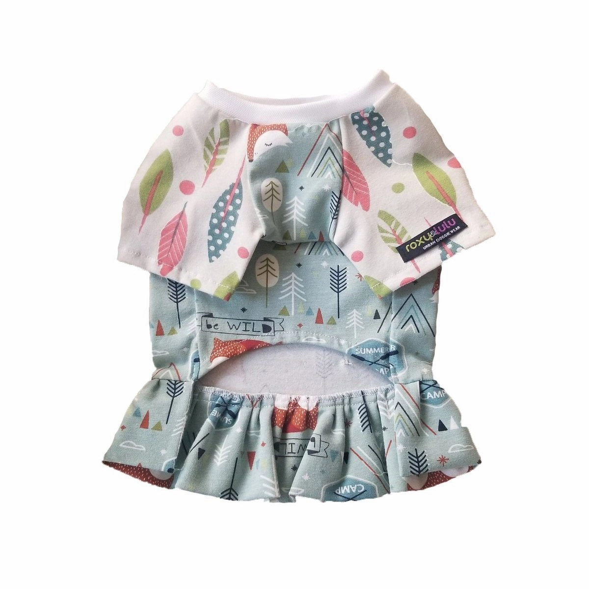 Summer Camp Raglan Sleeve Dog Dress