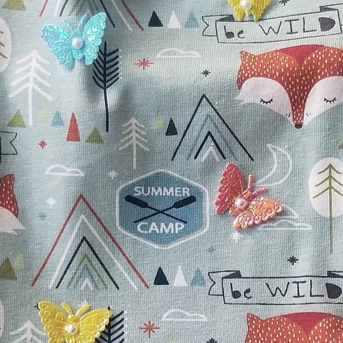Summer Camp Raglan Sleeve Dog Dress