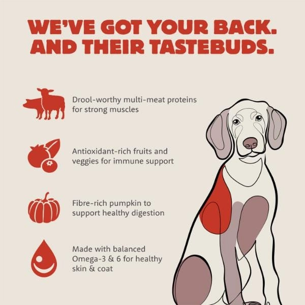 Summit Farmstead Feast Pork Meal & Lamb Meal Recipe Adult Dry Dog Food