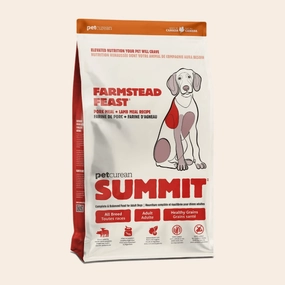 Summit Farmstead Feast Pork Meal & Lamb Meal Recipe Adult Dry Dog Food