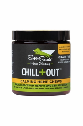Super Snouts Hemp Chill Chews Supplements for Pets