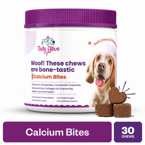 TailsAlive Calcium Chicken Flavor Soft Chews Supplements for Dogs