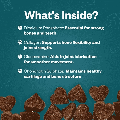 TailsAlive Calcium Chicken Flavor Soft Chews Supplements for Dogs