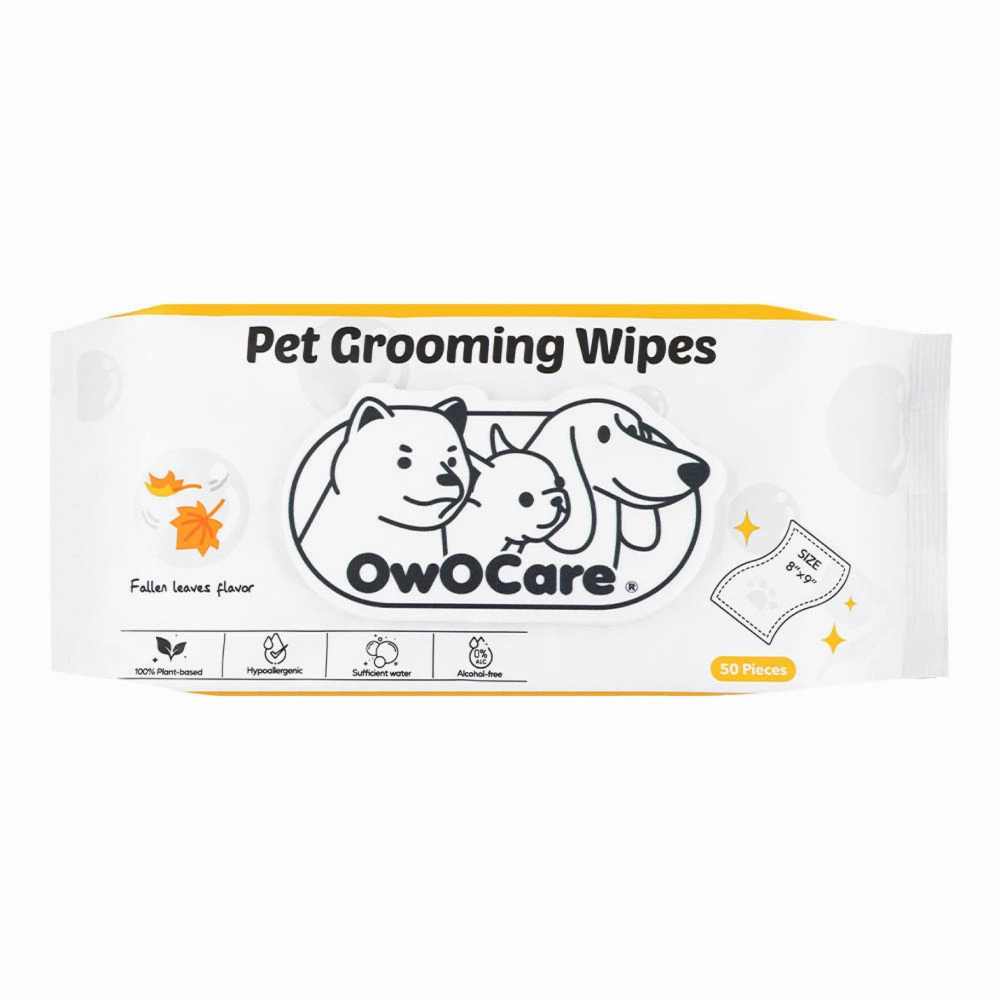 Talking Dog Club Autumn Leaves Wipes for Dogs and Cats