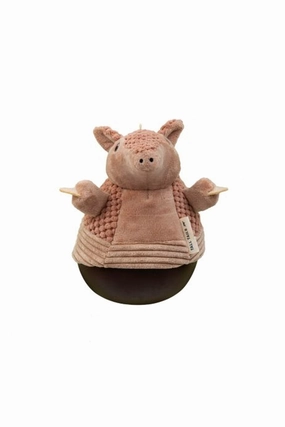 Tall Tails Armadillo Roly Poly Plush Dog Toy