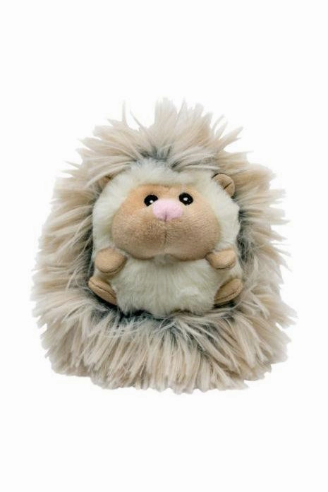 Tall Tails Real Feel Fluffy Hedgehog Dog Toy