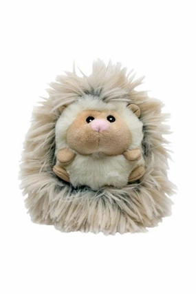 Tall Tails Real Feel Fluffy Hedgehog Dog Toy