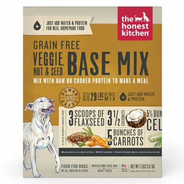 The Honest Kitchen Base Mix; Grain Free Veggie, Nut & Seed Dehydrated Dog Food (SPECIAL ORDER ITEM)