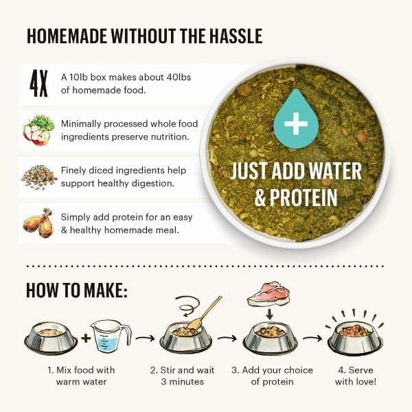 The Honest Kitchen Base Mix; Grain Free Veggie, Nut & Seed Dehydrated Dog Food (SPECIAL ORDER ITEM)
