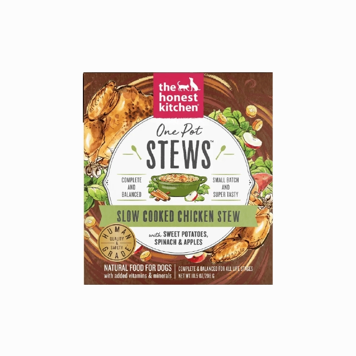 The Honest Kitchen One Pot Stew Chicken Sweet Potato Spinach Apple for Dogs
