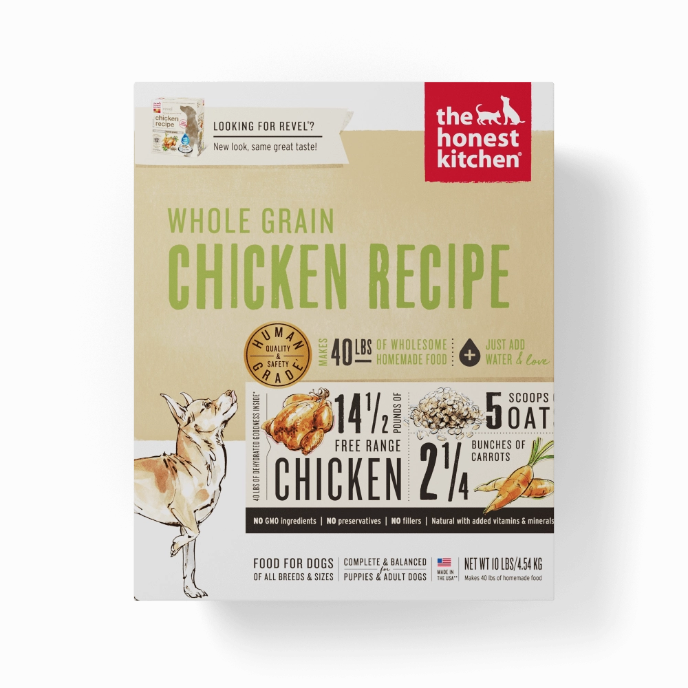 The Honest Kitchen Whole Grain Chicken Recipe Dehydrated Dog Food