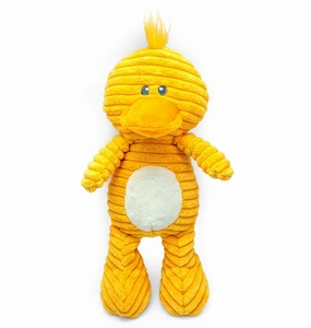 ThoozyPet Tuff & Cuddly Duck Plush Dog Toy