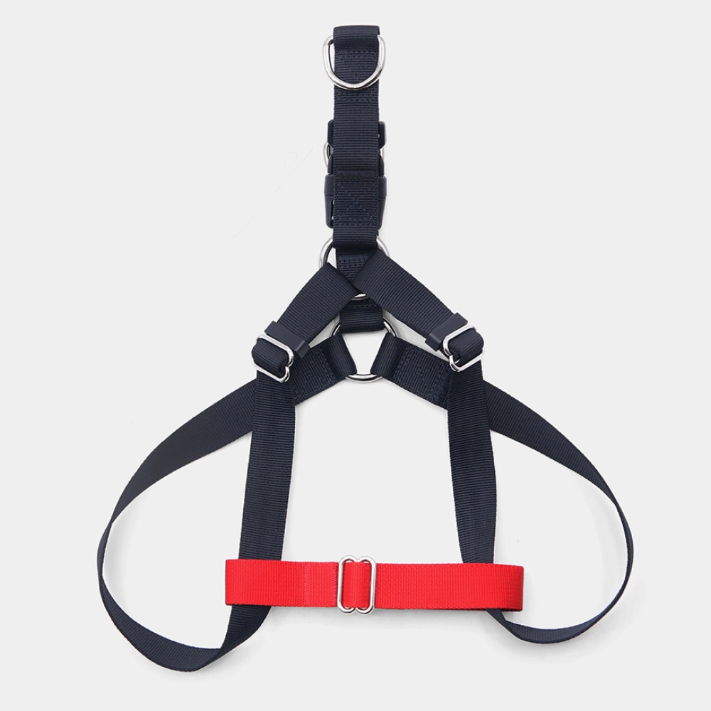 Tommy Hilfiger Blocked Harness for Dogs (Red)