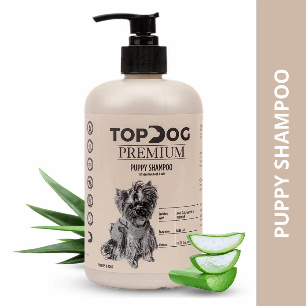 TopDog Premium Puppy Shampoo for Dogs