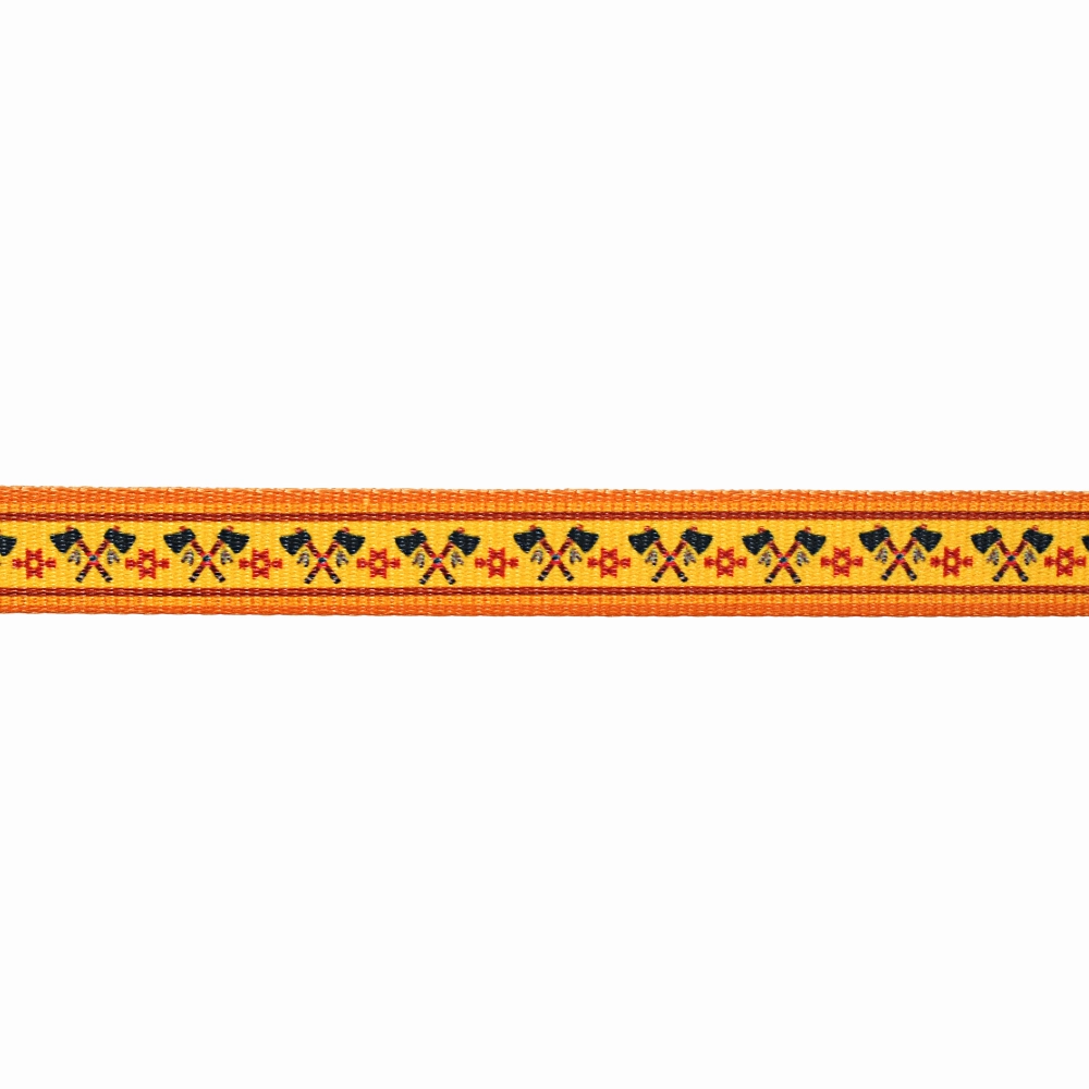 TopDog Premium Tribal Printed Nylon Leash for Dogs (Mustard)