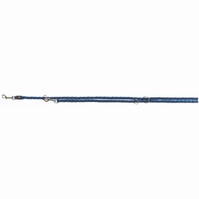 Trixie Cavo Adjustable Leash for Dogs (Indigo/Royal Blue)