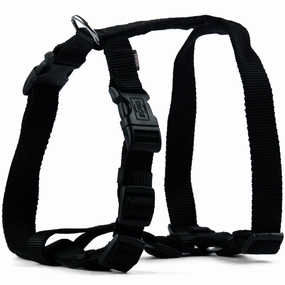 Trixie Classic H Harness for Dogs (Black)