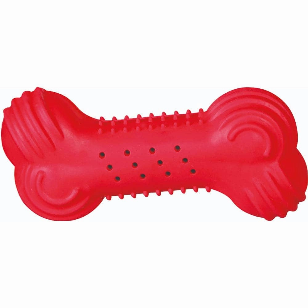 Trixie Cooling Bone Natural Rubber Chew Toy for Dogs (Yellow)