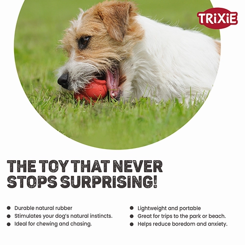 Trixie Jumper Chew Toy for Dogs (Red)