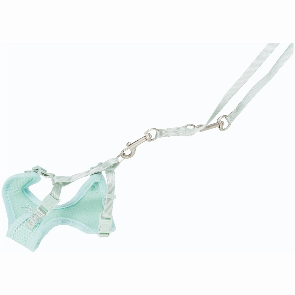 Trixie Junior Harness with Leash for Dogs (Mint)
