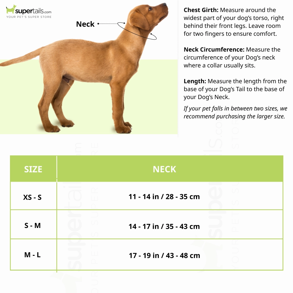 Trixie Premium Extra Wide Neoprene Padded Collar for Dogs (Boho Diamond/Caramel)