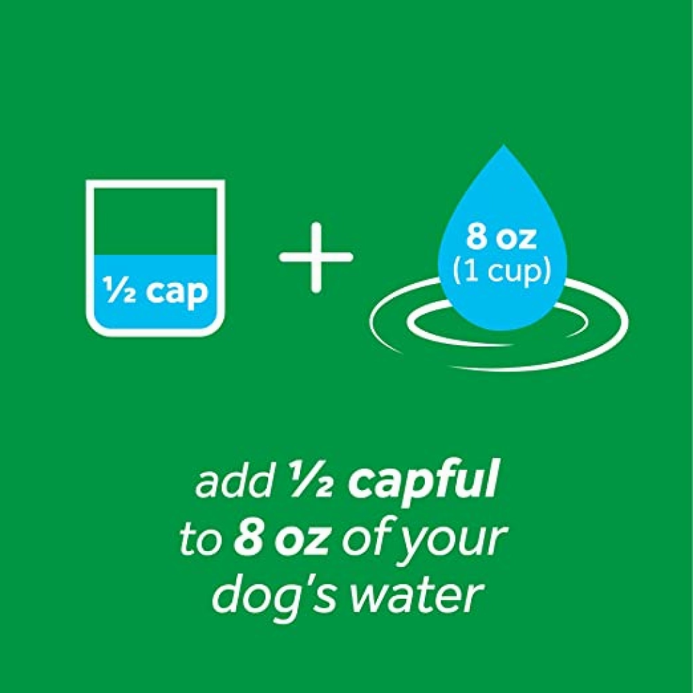 Tropiclean Fresh Breath Skin & Coat Water Additive for Dogs