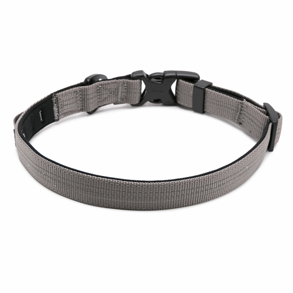 Truelove Classic Harness and Padded Collar for Dogs (Grey) - S