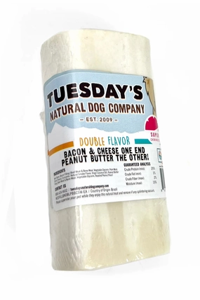 Tuesday's Natural Dog Co. Double Flavor Filled Bones