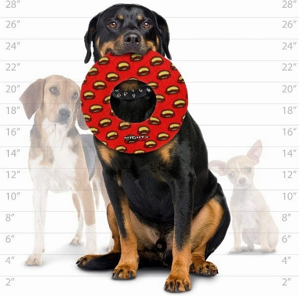 Tuffy Mighty Ring Red Dog Toy