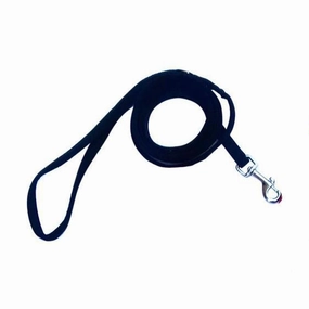 Ultrasuede Dog Leash Black