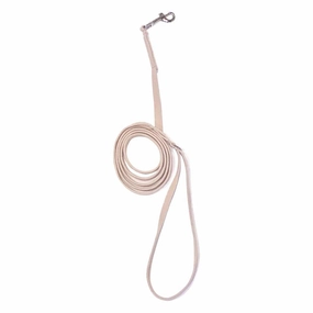 Ultrasuede Dog Leash Light Rose